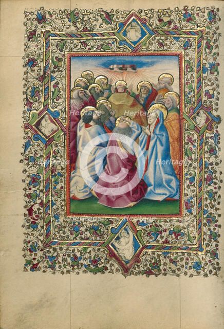 The Ascension; Book of Hours, about 1460. Creator: Unknown.