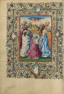 The Ascension; Book of Hours, about 1460. Creator: Unknown