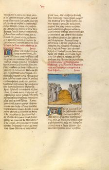 The Ascension; Miroir Historial, about 1475. Creator: Unknown