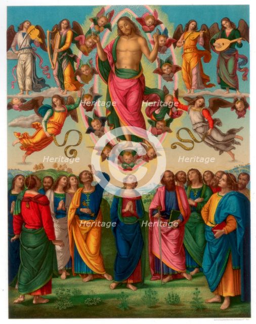 'The Ascension of Christ', 1496-1498 (1870). Artist: Franz Kellerhoven