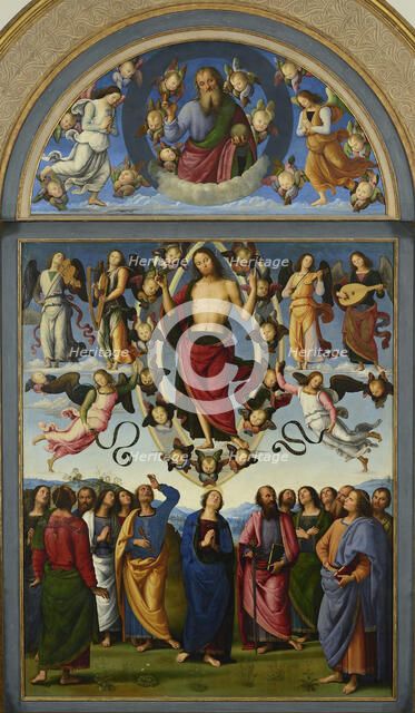 The Ascension of Christ, 1498. Creator: Perugino (ca. 1450-1523).
