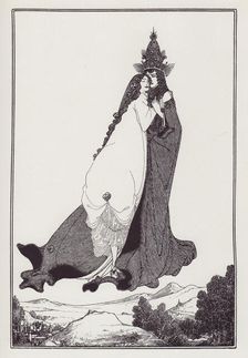 The Ascension of St Rose of Lima, 1896. Creator: Aubrey Beardsley