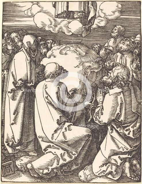 The Ascension, probably c. 1509/1510. Creator: Albrecht Durer.