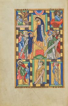 The Ascension; Stammheim Missal, probably 1170s. Creator: Unknown