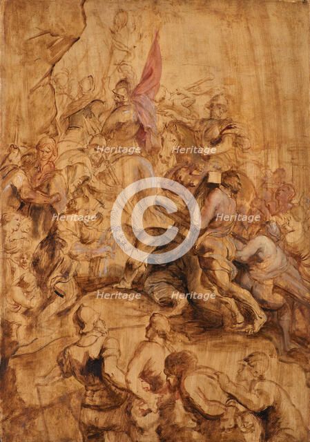 The Ascent to Calvary. The Bearing of the Cross, 1634. Creator: Peter Paul Rubens.