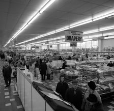 The ASDA supermarket in Rotherham, South Yorkshire, 1969. Creator: Michael Walters