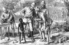 The Ashantee War: the last in Coomassie, 1874. Creator: Unknown