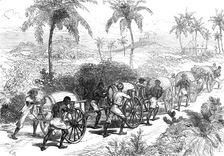 The Ashantee War: the water supply of Cape Coast Castle - from a sketch by our special artist, 1874. Creators: C. R., Melton Prior