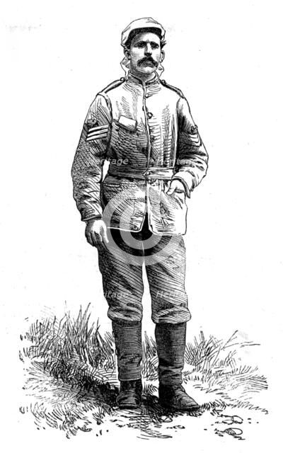 The Ashantee War: uniform for the soldiers of the expedition, 1873. Creator: Unknown.