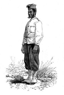 The Ashantee War: uniform for the soldiers of the expedition, 1873. Creator: Unknown