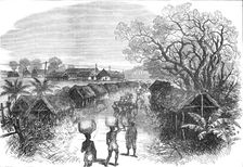 The Ashantee War: Inquabim, the first station on the road to the Prah...by our special artist, 1874. Creator: Unknown