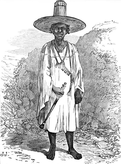 The Ashantee War - sketches by our special artist: a sketch at Sierra Leone, 1874. Creator: Unknown.