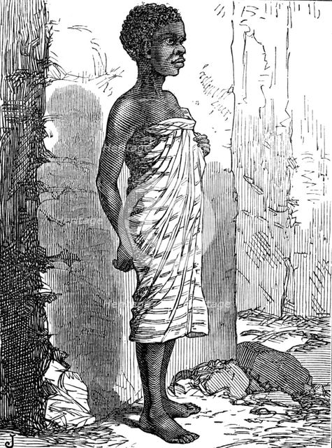 The Ashantee War - sketches by our special artist: Fantee servant-boy, 1874. Creator: Unknown.