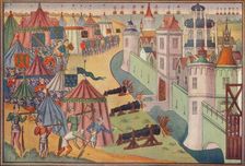 The assault on the strong town of Africa, 1390 (1905)