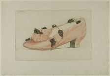 The Assault of the Shoe, 1888. Creator: Henri-Charles Guerard