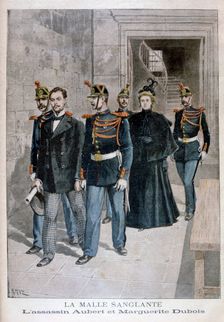 The assassin's Albert and Marguerite Dubois, 1896. Artist: Henri Meyer