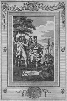 The Assassination of Carausius, who having been declared Emperor of Rome, as well as sole Monarch o Artist: William Thornton