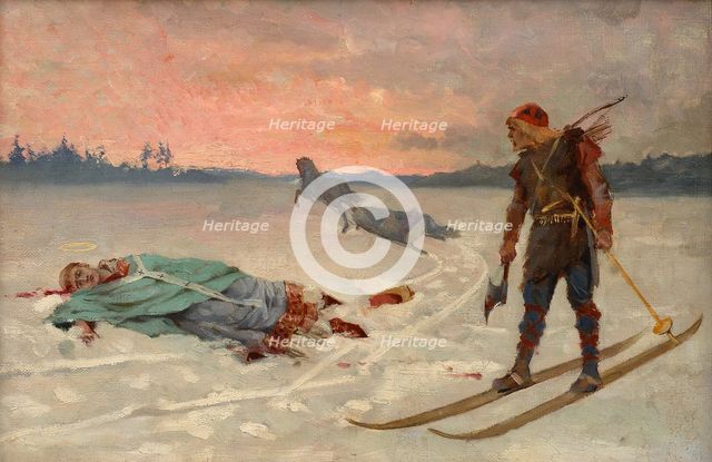 The Assassination of Bishop Henrik by Lalli.