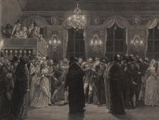 The Assassination of King Gustav III, c1792. Creator: Küffner, Abraham Wolfgang (1760-1817)