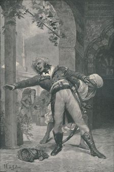 The Assassination of Kléber at Cairo, June 14, 1800 (1896). Artist: M Haider