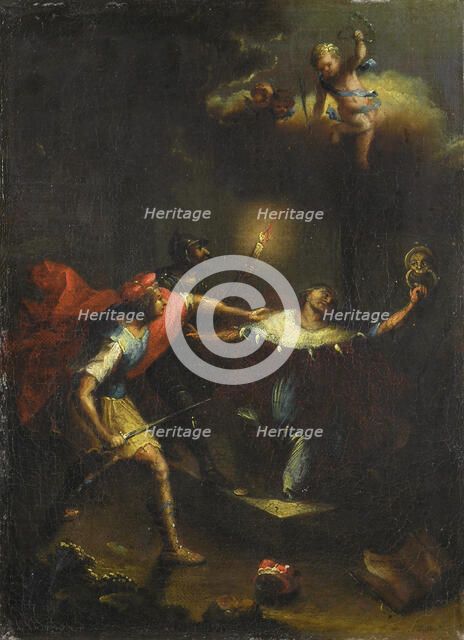 The Assassination of Saint Wenceslaus, 1750. Creator: Anonymous.