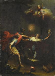 The Assassination of Saint Wenceslaus, 1750. Creator: Anonymous