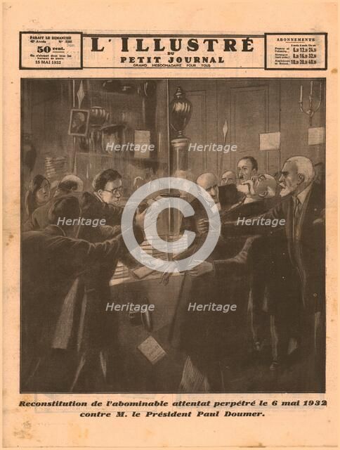 The assassination of President Paul Doumer, 1932. Creator: Unknown.