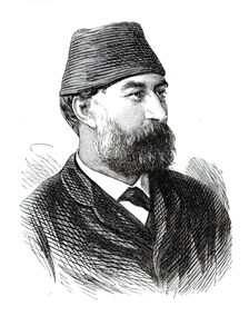 The Assassinations at Constantinople: Halil Sherif Pasha, Minister of Justice, 1876. Creator: Unknown