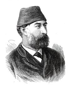 The Assassinations at Constantinople: Halil Sherif Pasha, Minister of Justice, 1876. Creator: Unknown