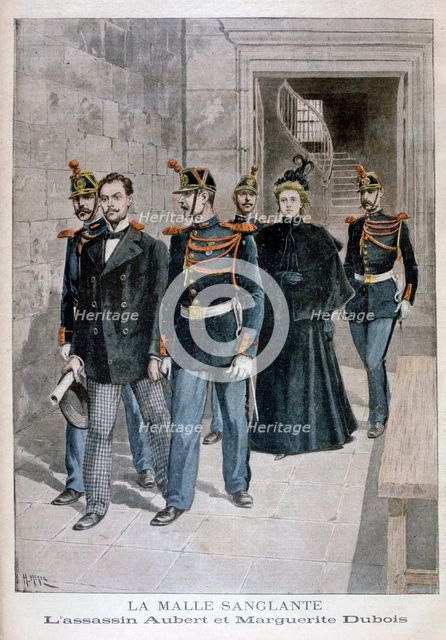 The assassin's Albert and Marguerite Dubois, 1896. Artist: Henri Meyer