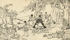 The Assembly before the Hunt (1931). Artist: Charles Henry Bourne Quennell