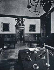 The Assembly Room of the House of Burgesses c1938