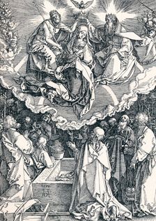 The Assumption and Coronation of the Virgin 1510 (1906). Artist: Albrecht Durer
