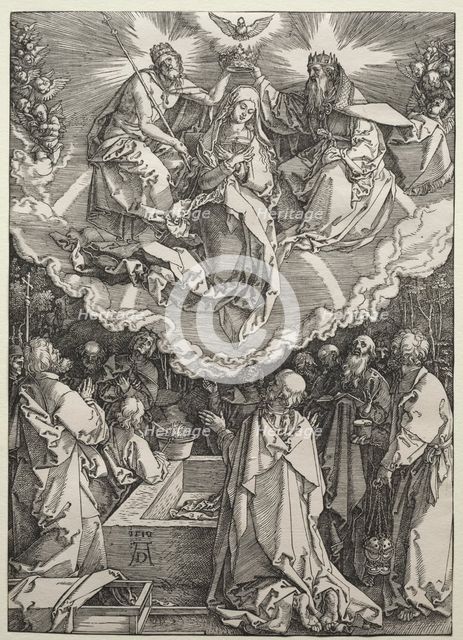 The Assumption and Coronation of the Virgin, 1510. Creator: Albrecht Dürer (German, 1471-1528).