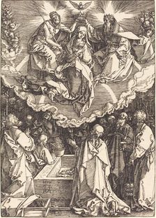 The Assumption and Coronation of the Virgin, 1510. Creator: Albrecht Durer