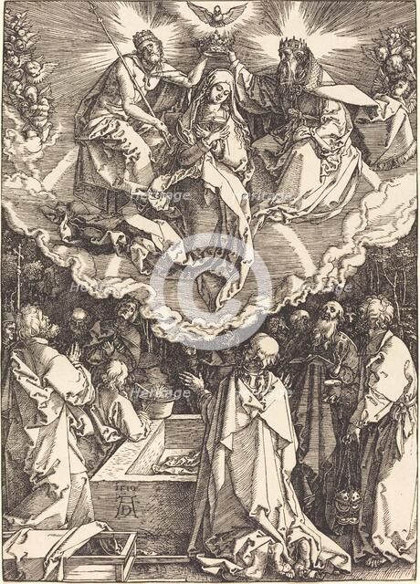 The Assumption and Coronation of the Virgin, 1510. Creator: Albrecht Durer.