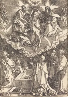 The Assumption and Coronation of the Virgin, 1510. Creator: Albrecht Durer