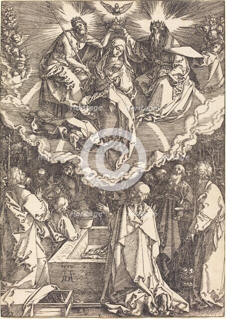 The Assumption and Coronation of the Virgin, 1510. Creator: Albrecht Durer.