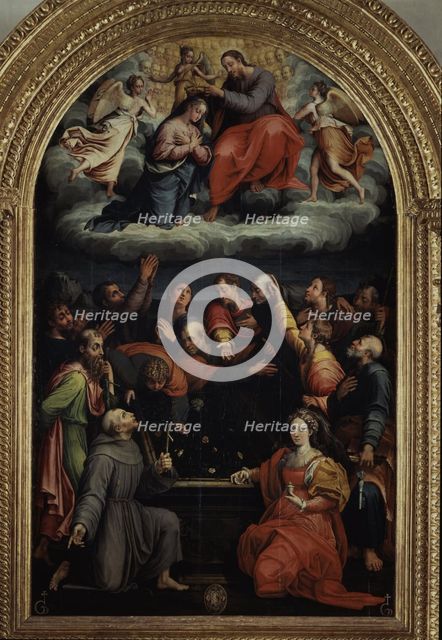 The Assumption and Coronation of the Virgin, 1526-1527.