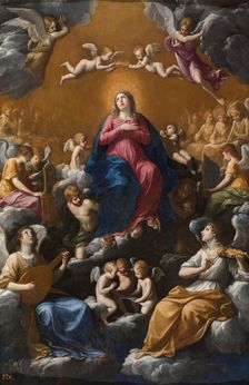 The Assumption and Coronation of the Virgin, 1602. Creator: Guido Reni