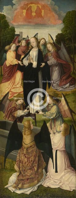 The Assumption of Mary, 1490. Creator: Master of the Amsterdam Death of the Virgin.