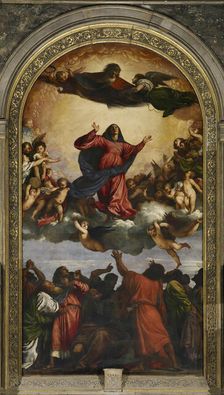 The Assumption of the Blessed Virgin Mary, 1516-1518. Creator: Titian (1488-1576)