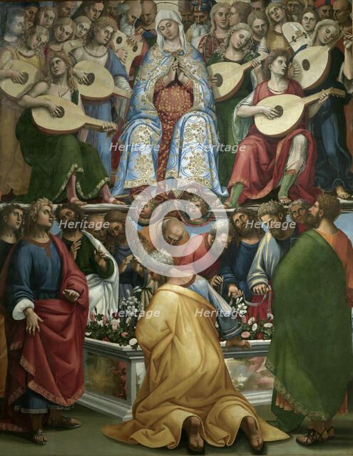 The Assumption of the Blessed Virgin Mary, 1519-1520. Creator: Signorelli, Luca (ca 1441-1523).