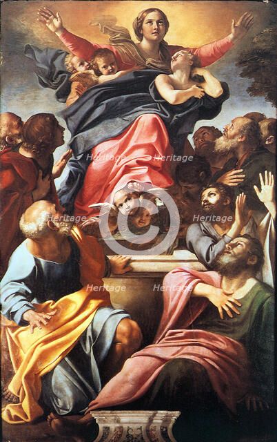 The Assumption of the Blessed Virgin Mary, 1600-1601. Artist: Carracci, Annibale (1560-1609)