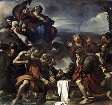 The Assumption of the Blessed Virgin Mary 1623. Artist: Guercino