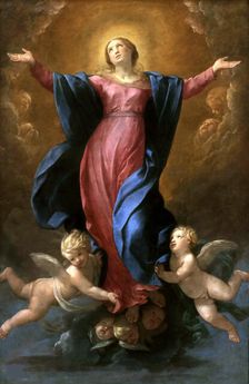 The Assumption of the Blessed Virgin Mary, 1637. Creator: Reni, Guido (1575-1642)