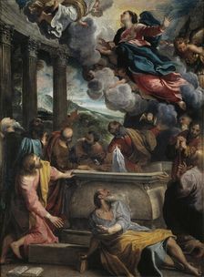 The Assumption of the Blessed Virgin Mary. Artist: Carracci, Annibale (1560-1609)