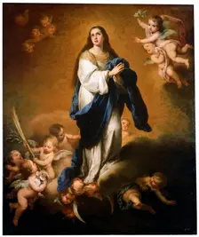 The Assumption of the Blessed Virgin Mary between 1645 and 1655. Artist: Bartolomé Esteban Murillo