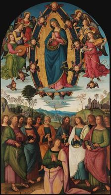 The Assumption of the Blessed Virgin Mary, c1505-1510. Creator: Pinturicchio, Bernardino (1454-1513)