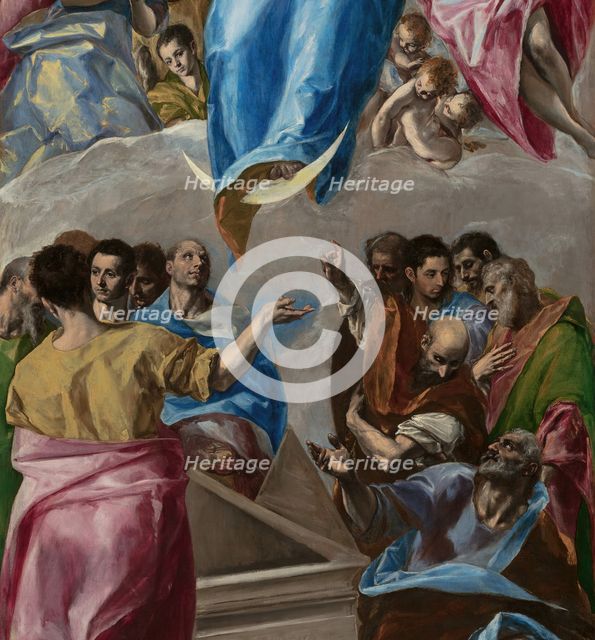 The Assumption of the Virgin, 1577-79. Creator: El Greco.